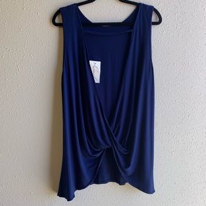 Twisted Open Back Tank Top!